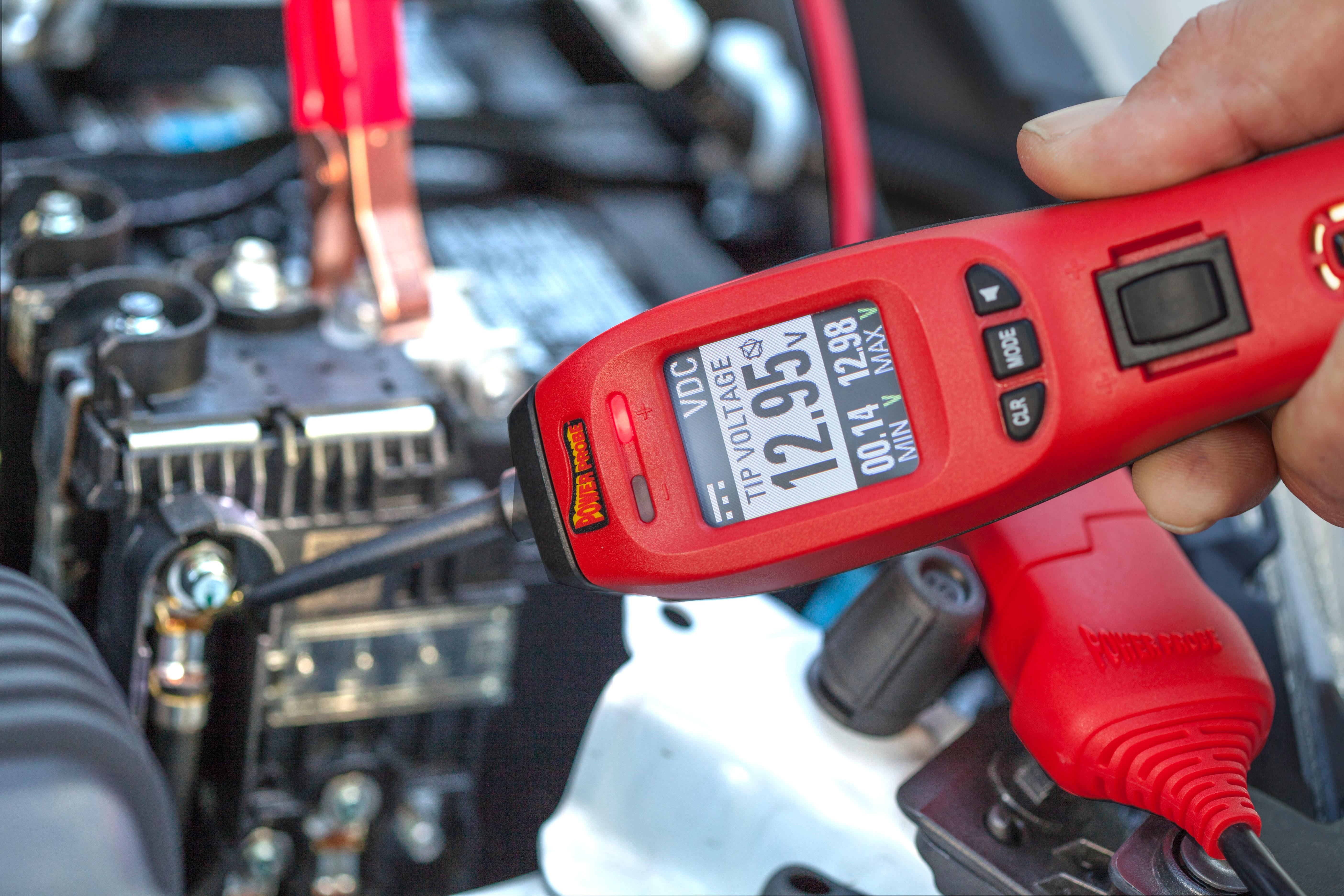 Power Probe IV w/Case & Acc Red (PP401AS) [Car Diagnostic Test Tool Digital Volt