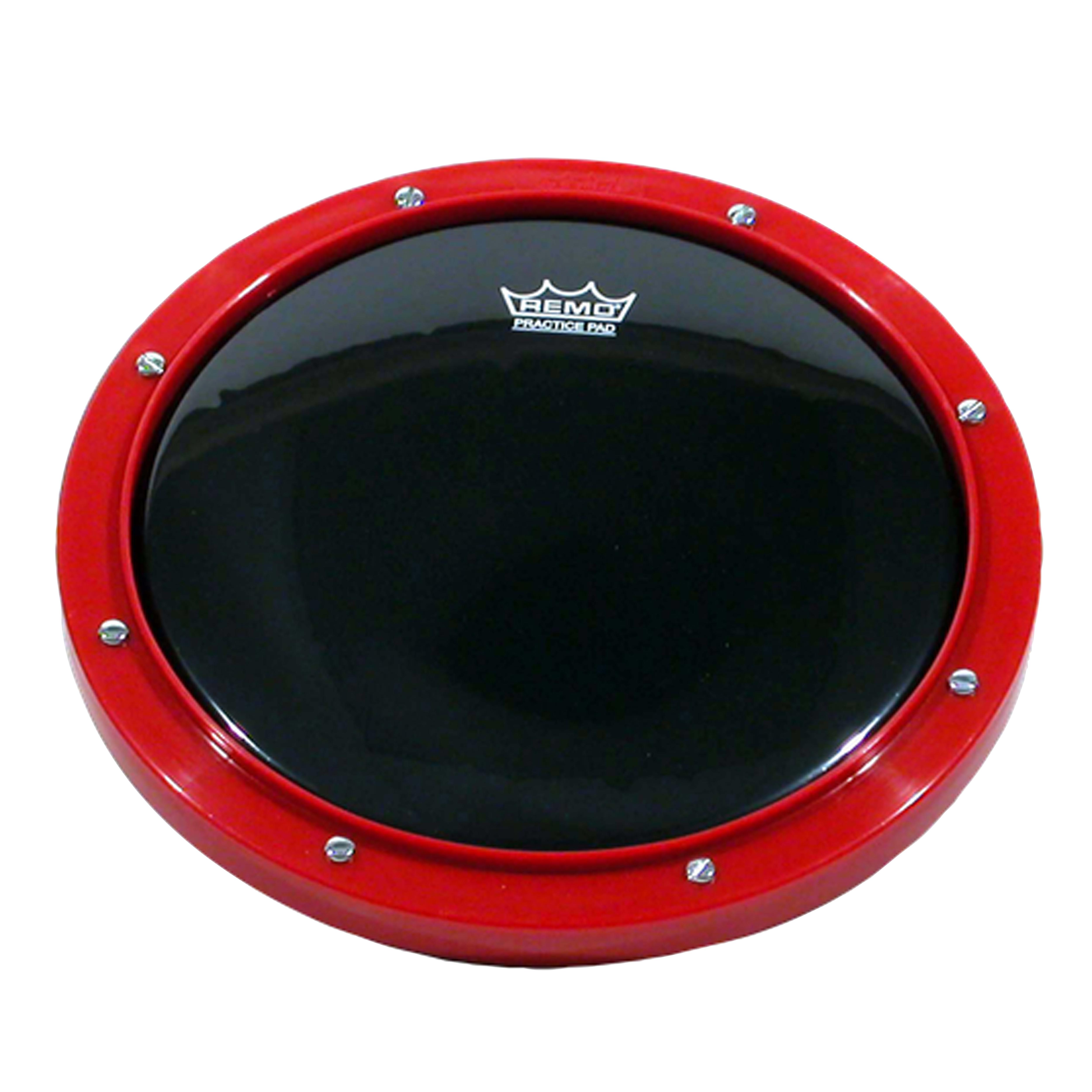 Remo RT0008 58 RT000858 8" Red Tunable Practice Pad with Ambassador Ebony Drumhead Amazon.ca
