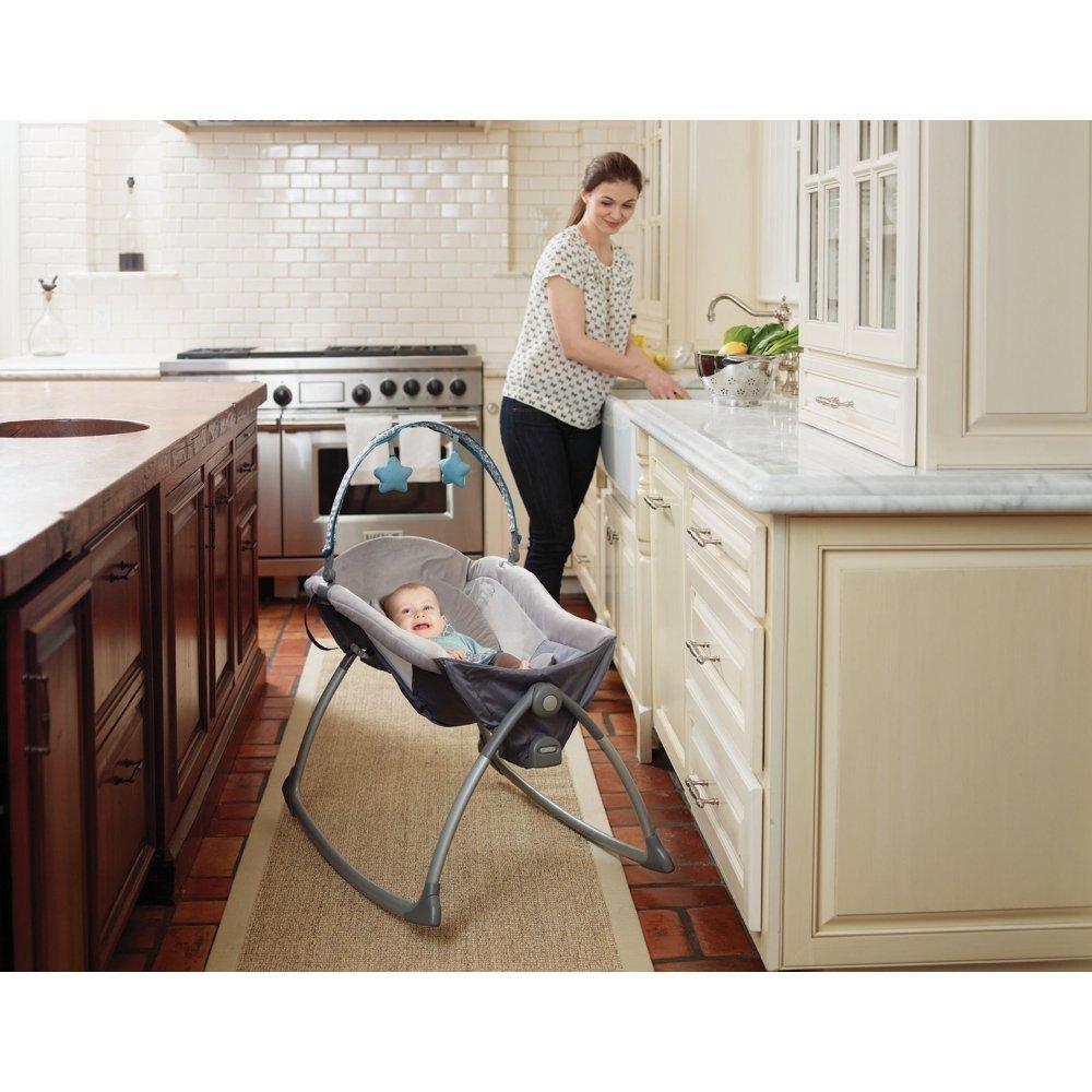 Graco Little Lounger Rocking Seat Plus Vibrating Lounger