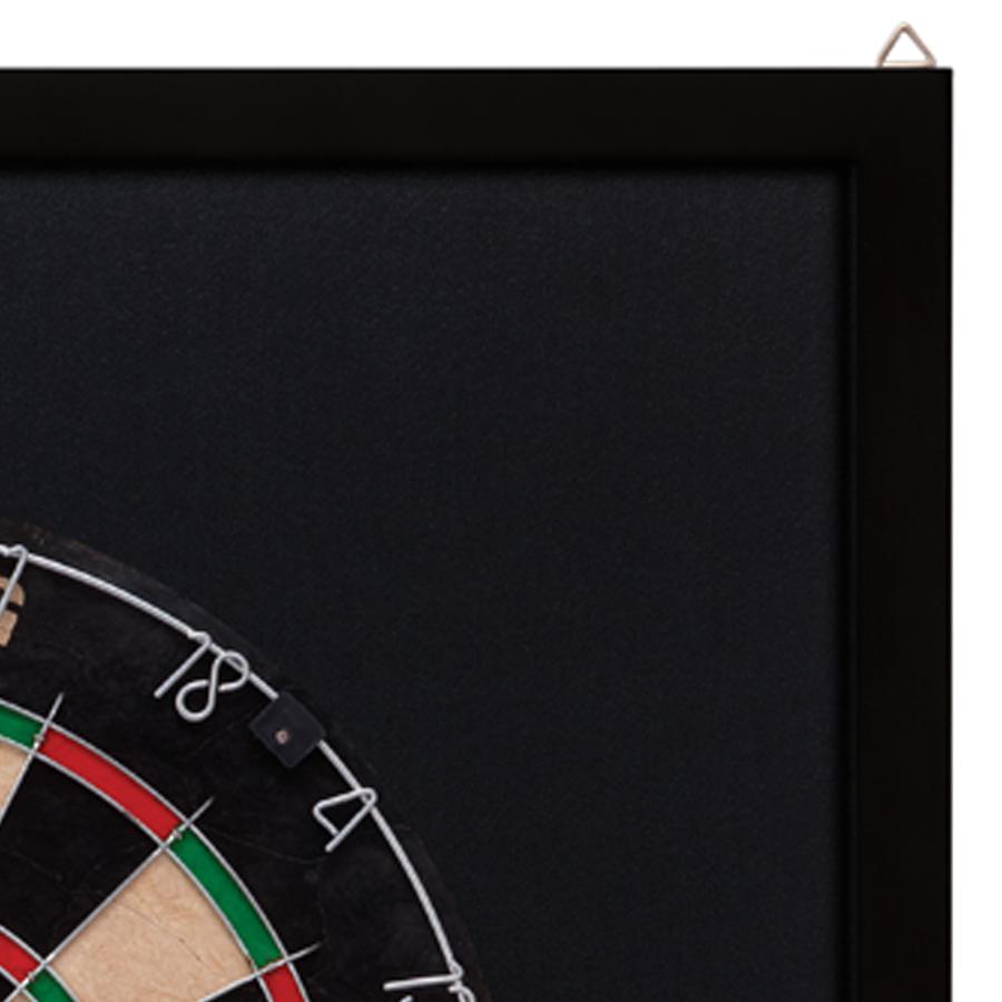 Viper Wood Framed Dartboard Backboard, Dark Mahogany Finish Dart Backboards