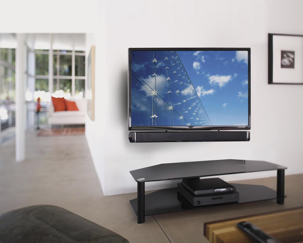 OmniMount OCSBA Universal Sound Bar Mount for 32Inch or