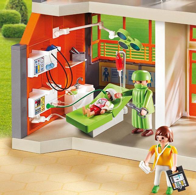 Playmobil Furnished Children's Hospital Playset, Playsets Amazon Canada