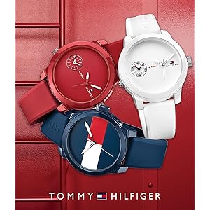 tommy hilfiger red watch