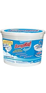 DampRid FG50T Hi-Capacity Moisture Absorber, 4-Pound Tub