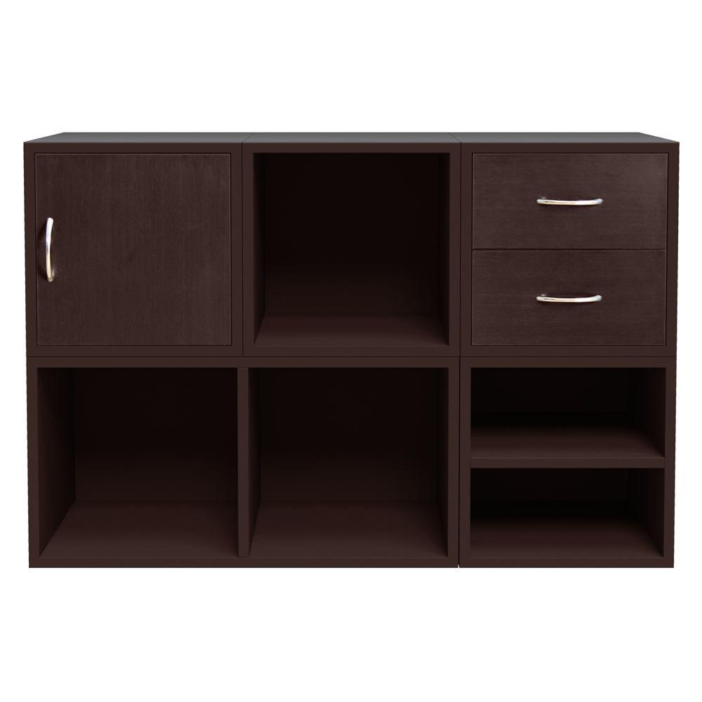 Foremost 340022 Modular 6in1 Shelf Cube Storage System