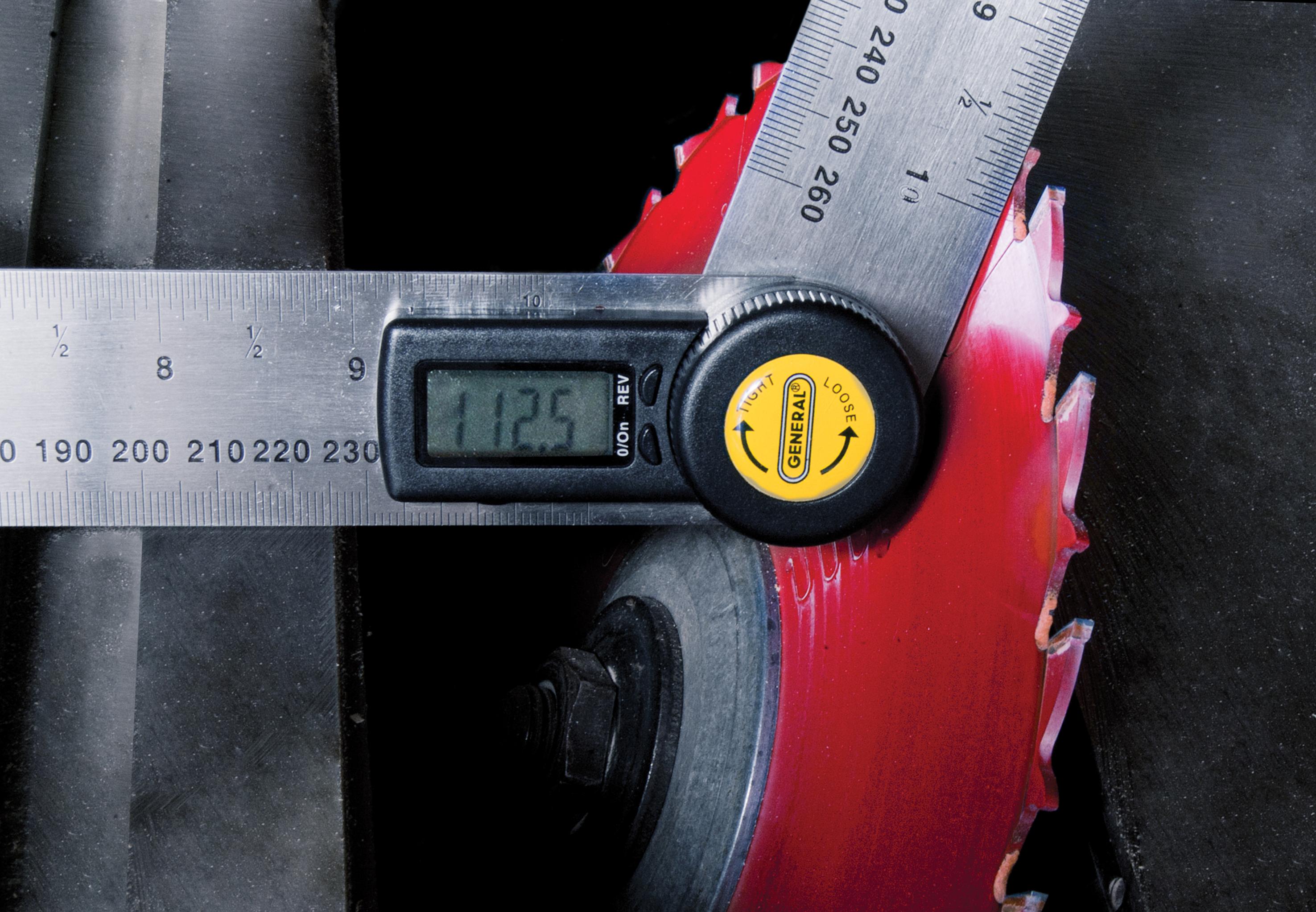 General Tools & Instruments 823 10Inch Digital Angle Finder Rule