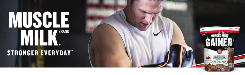 Muscle Milk, Gainer, Protein, Protein Powder, NSF, Gain Size & Strenght