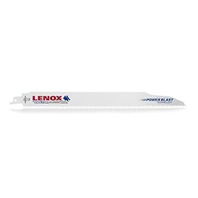 LENOX Tools Demolition Reciprocating Saw Blade with Power Blast Technology - Hero Image