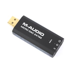 M-Audio Audio Interface, USB, Black, 24-bit / 192kHz (Micro