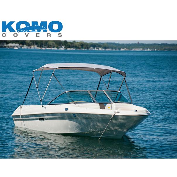 Komo Covers Boat Bimini Top Cover, 46 inches High by 6 feet Long by 61