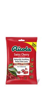 Sugar-Free Swiss Cherry Throat Drops