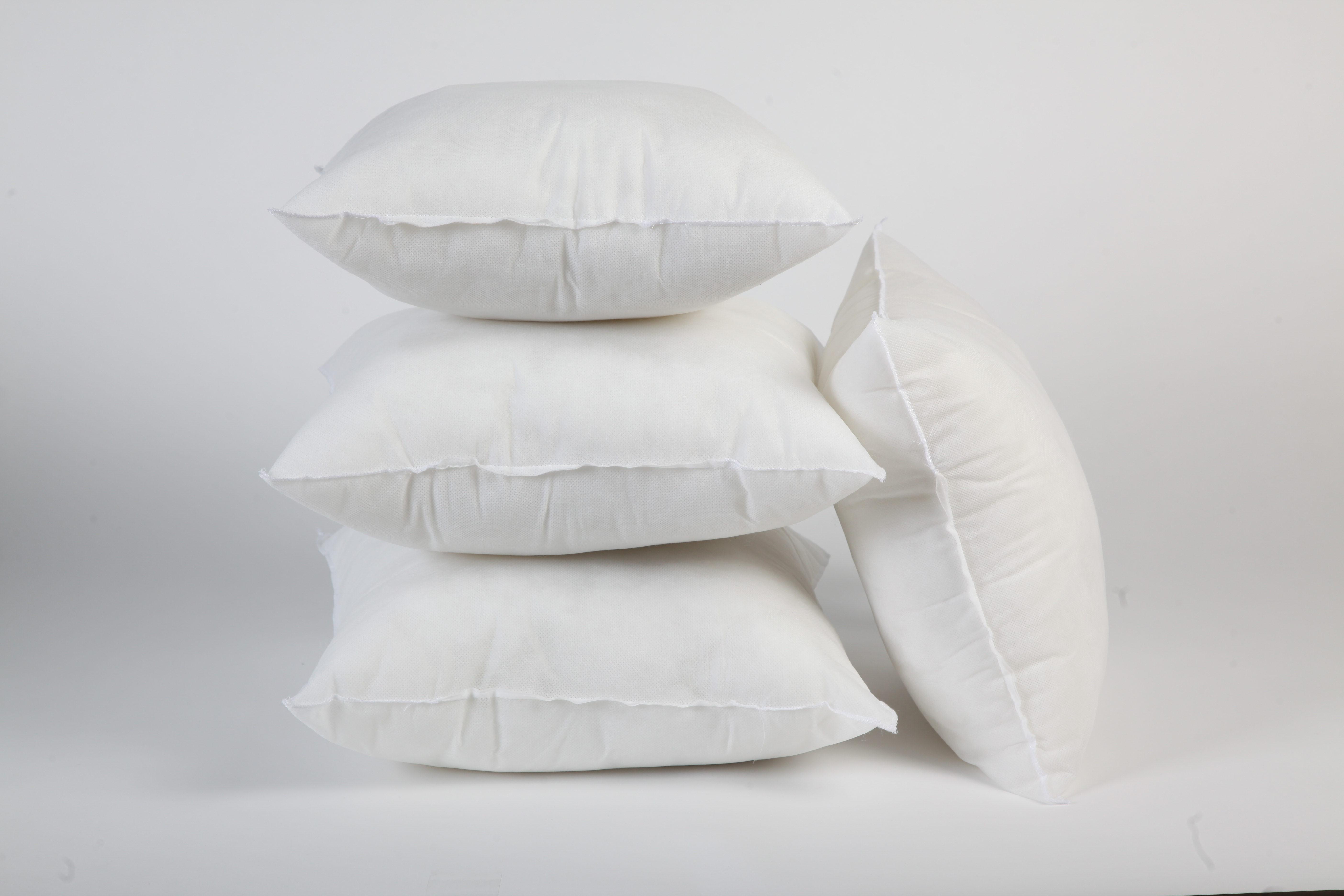 Pile Of Pillows Form Insert Cushion 18x18 Inch 4 Pack Amazon Ca