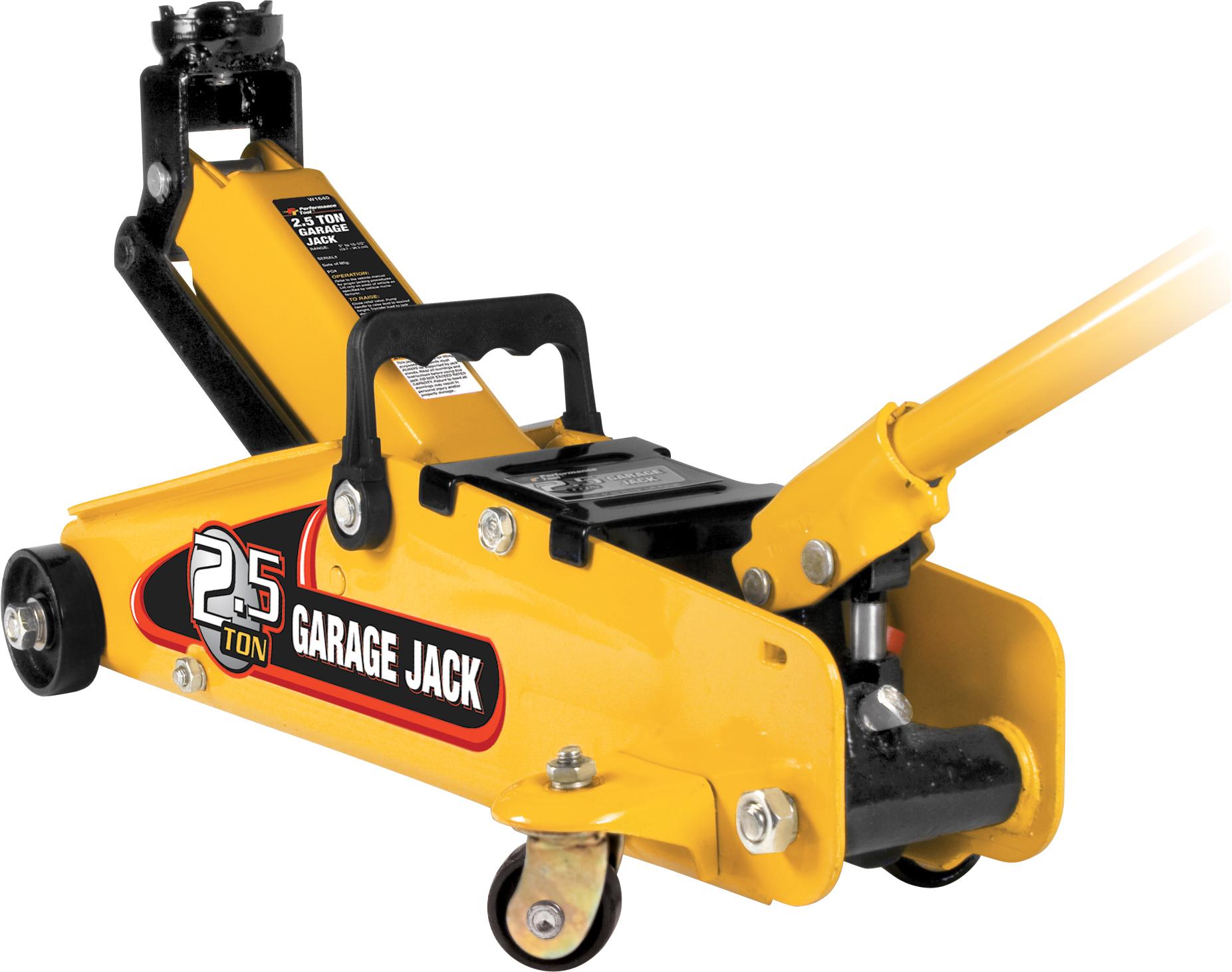 Performance Tool W1600 11/2 Ton (3,000lb) Capacity Scissor Jack, 4