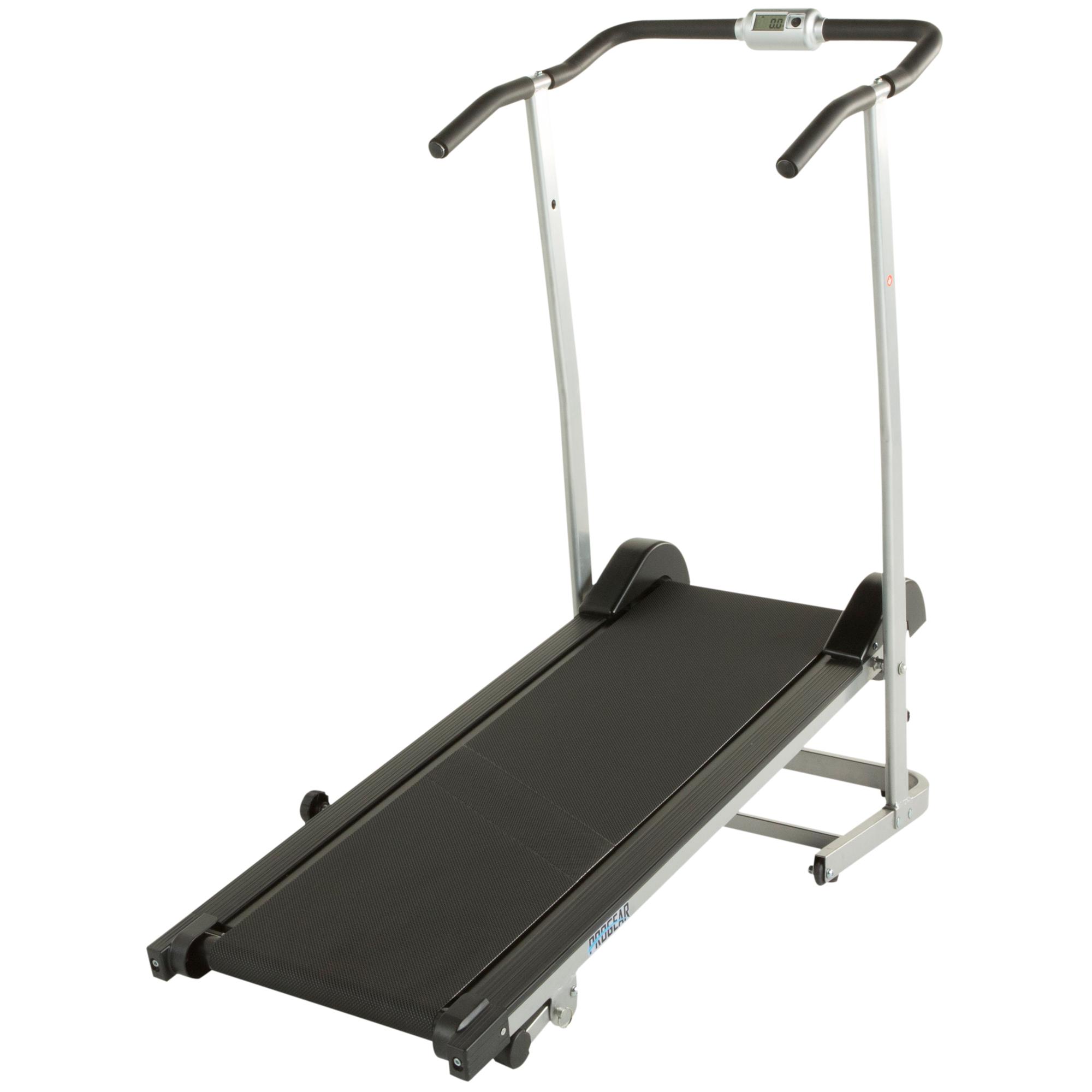 Progear 190 Manual Treadmill with 2 Level Incline and Twin Flywheels