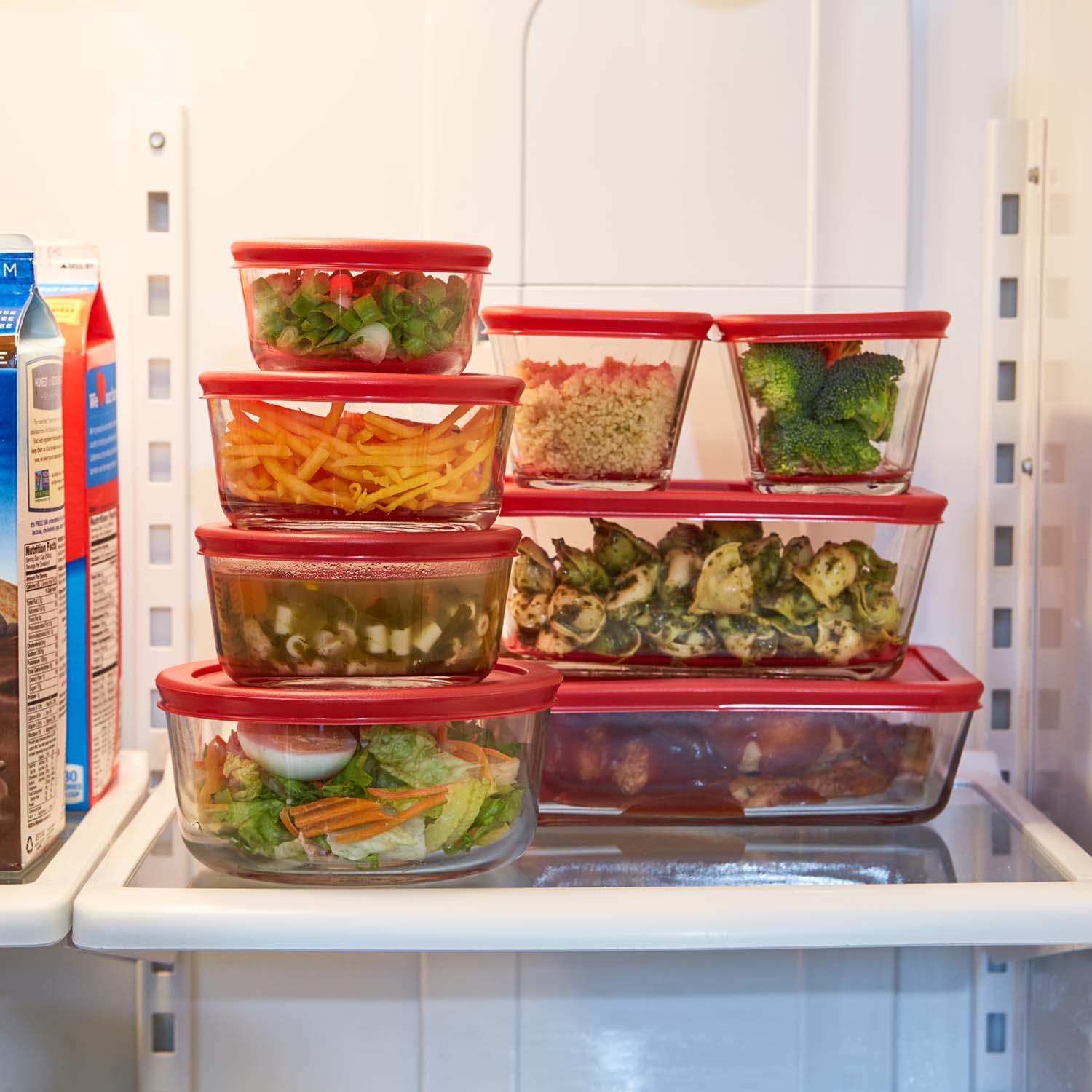 Anchor Hocking Classic Glass Food Storage Containers with