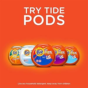 Tide Original Scent Liquid Laundry Detergent, try tide pods