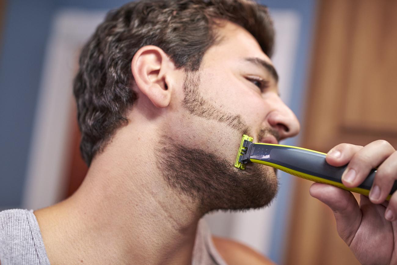 Philips Norelco OneBlade hybrid electric trimmer and shaver