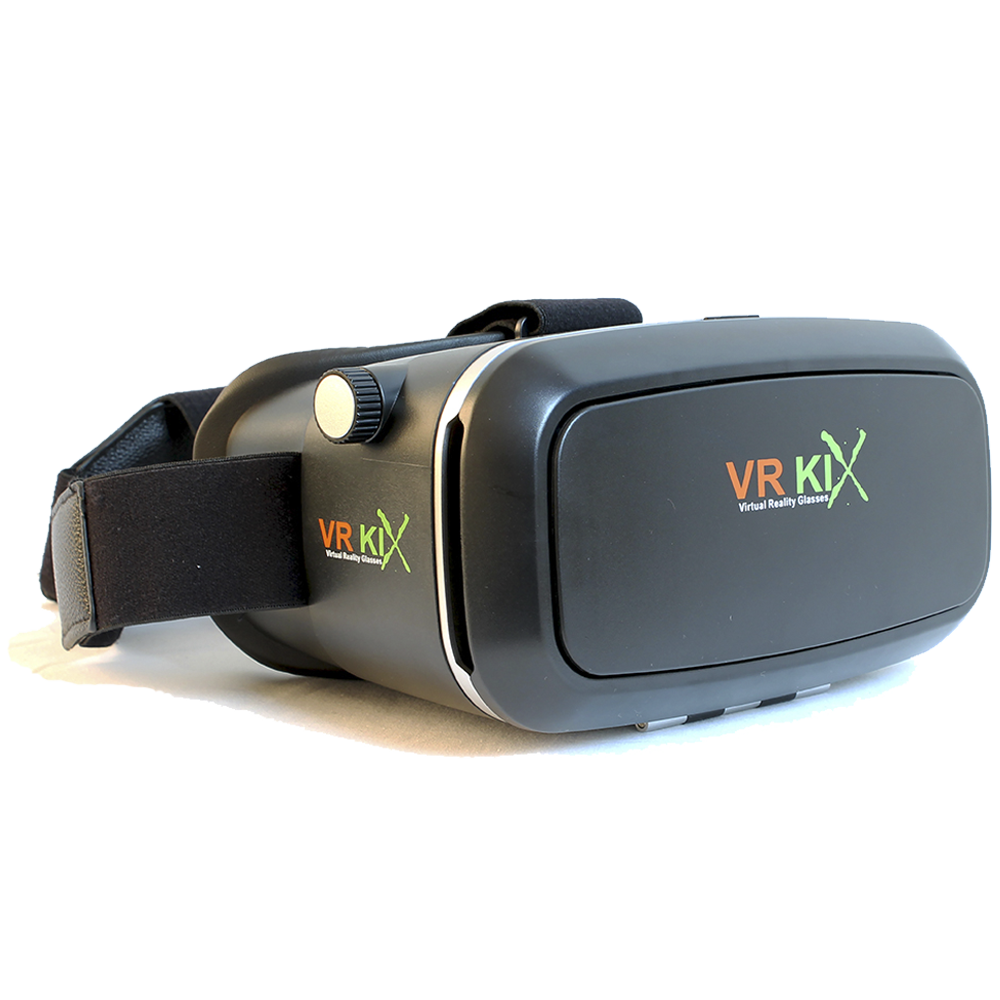 VRKiX Virtual Reality 3D Glasses, VR Headset for 360 Degree Viewing in Smartphone