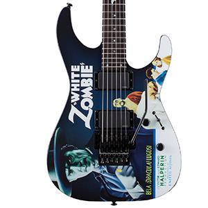 ESP LTD Kirk Hammett Signature White Zombie Electric Guitar
