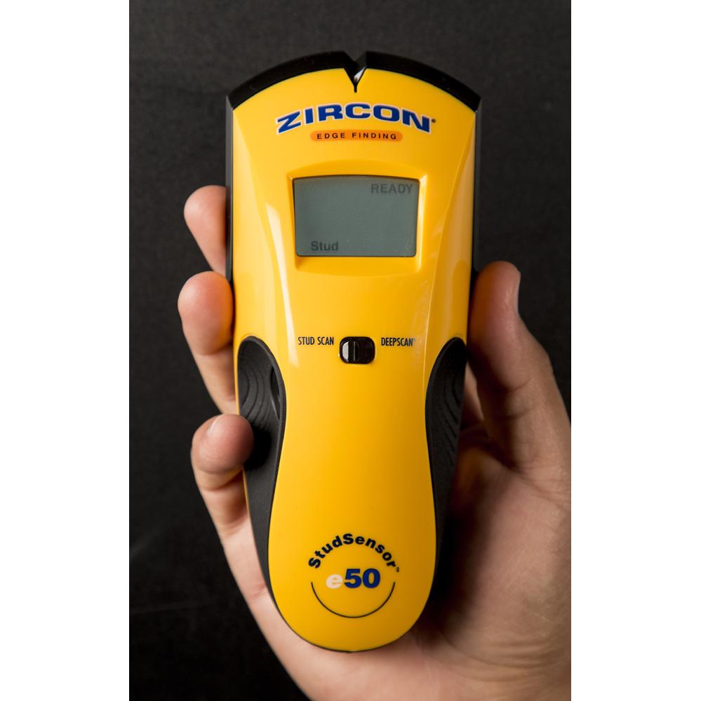 Zircon StudSensor e50 Electronic Wall Scanner / Edge Finding Stud