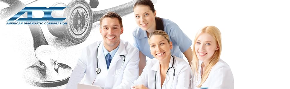 stethoscope adc adscope cardiology american diagnostic acoutstic adjustable frequency headset eartip