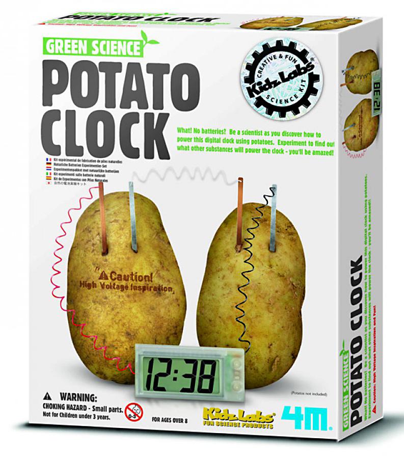 4m Green Science Potato Clock