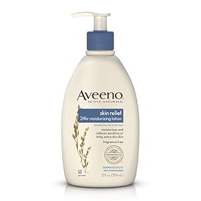 AVEENO SKIN RELIEF 24HR MOISTURIZING LOTION, FRAGRANCE FREE