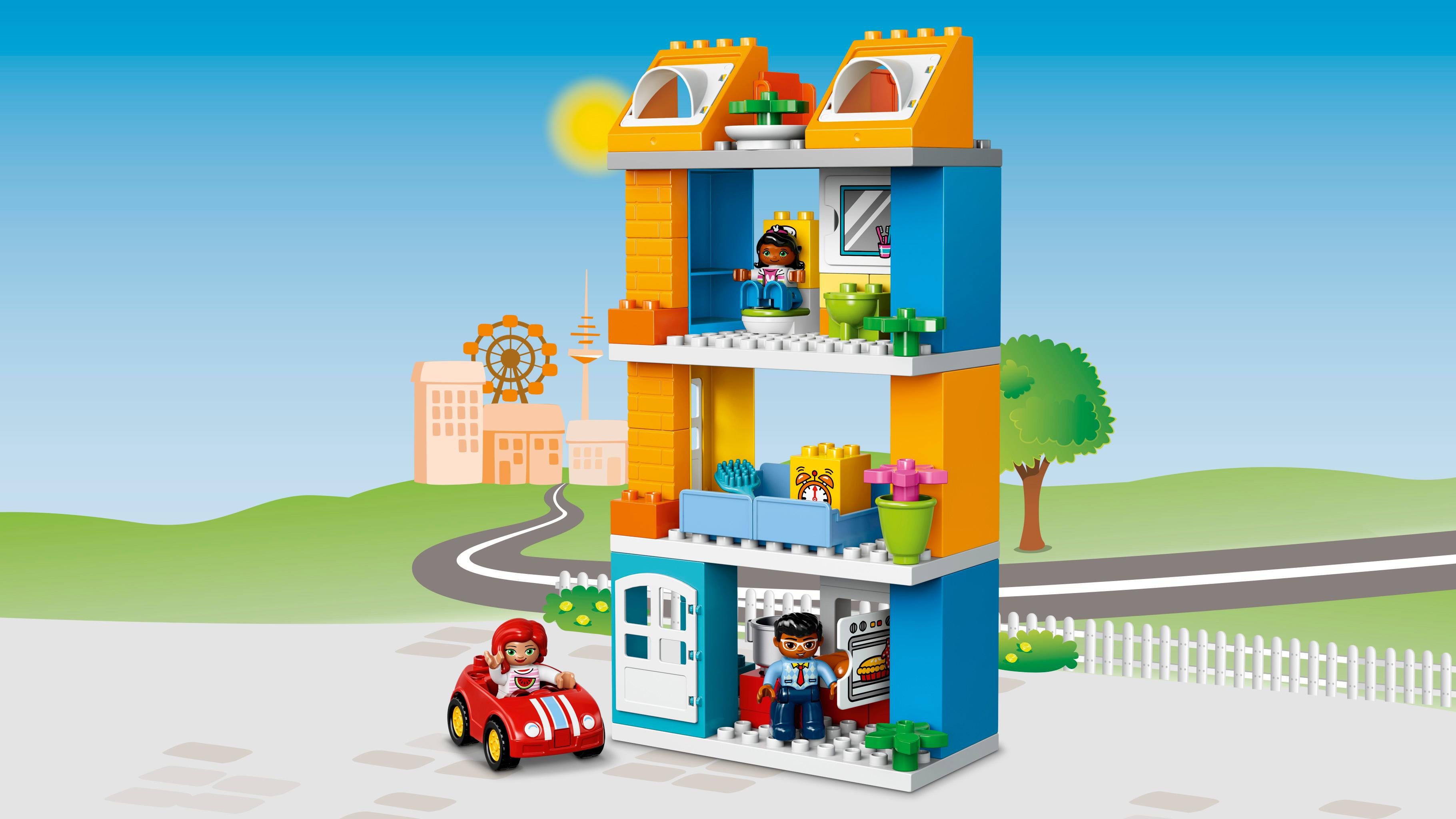 LEGO Duplo My Town Family House 10835 Building Block Toys for Toddlers
