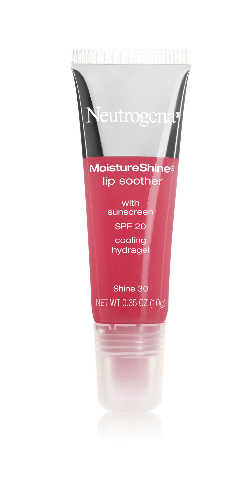 Neutrogena MoistureShine Lip Soother Gloss with SPF 20 Sun Protection, High Gloss