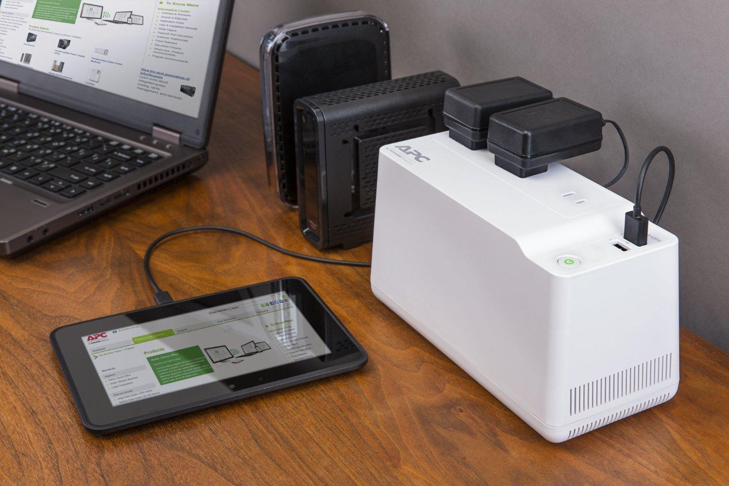 APC BackUPS Connect BGE90M,120V, Network Backup with USB Charging