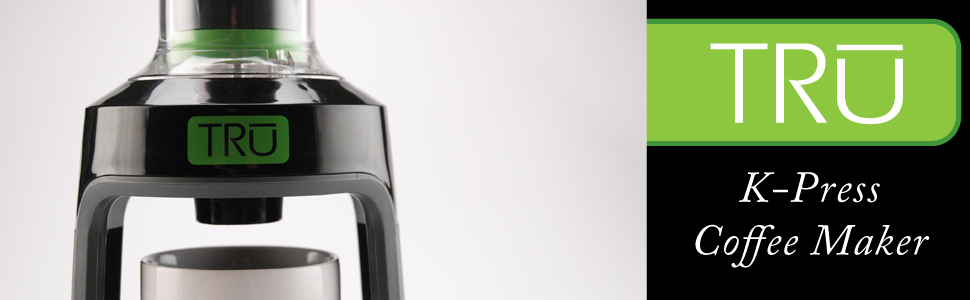 Tru KP-1000 Single Serve K-Cup Coffee Press, Black : Amazon.ca: Home