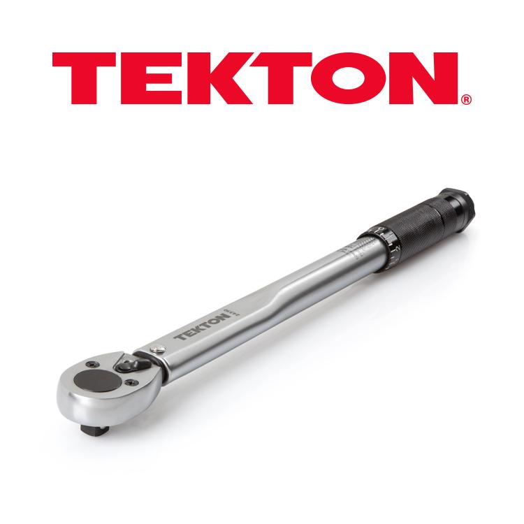 TEKTON 24330 3/8Inch Drive Click Torque Wrench (1080 ft.lb./13.6108