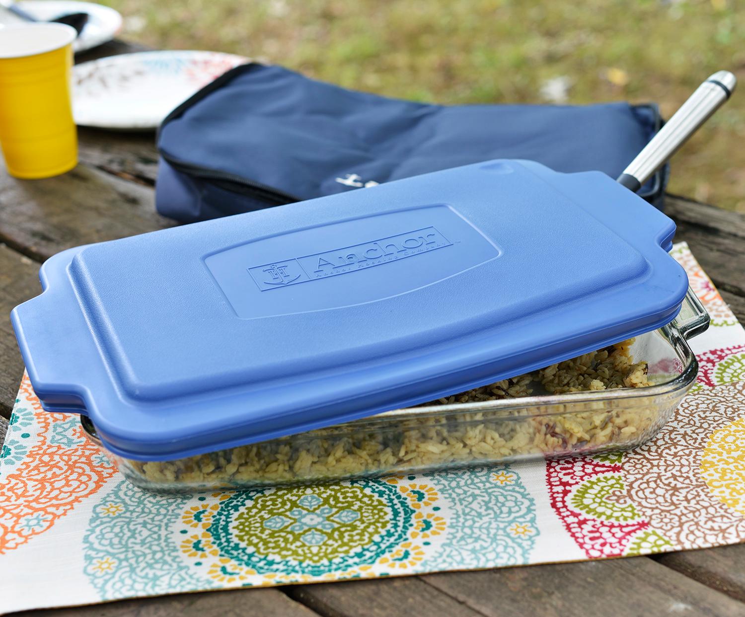 Anchor Hocking Oven Basics 6Piece BakeNTake Bakeware Set