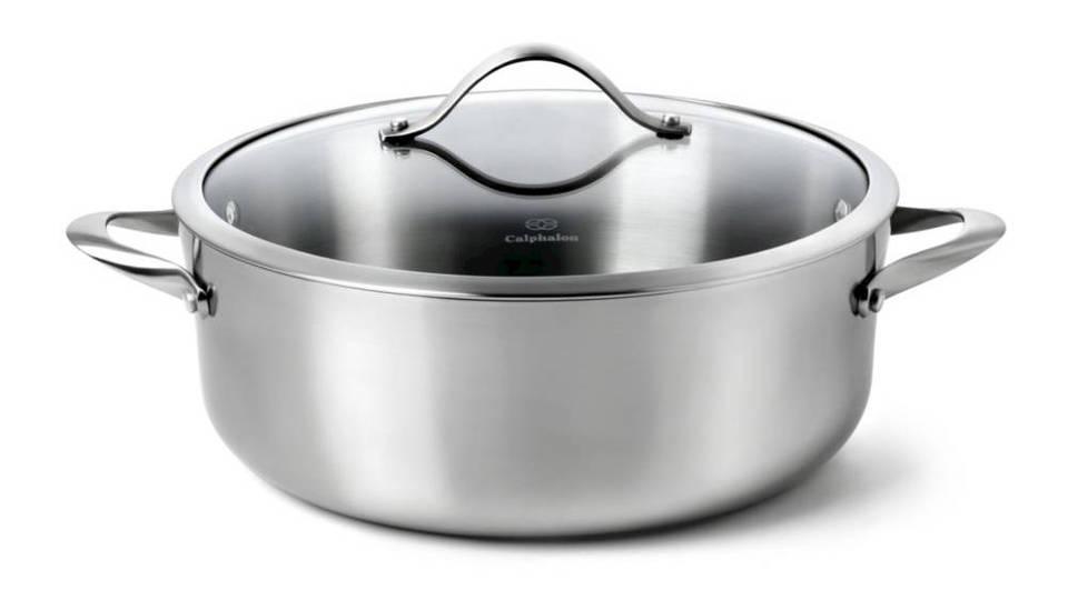 Calphalon Contemporary Stainless Steel Cookware, Dutch Oven