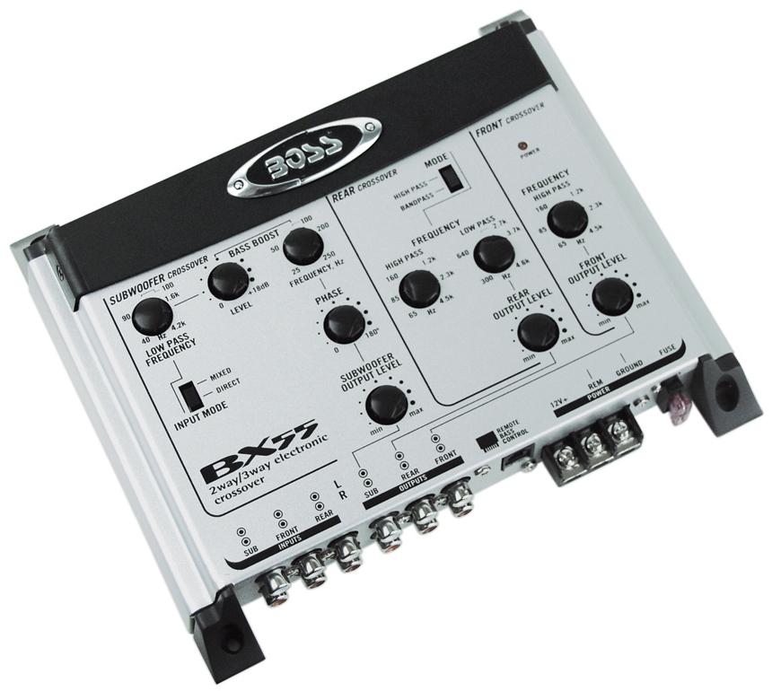 Boss Audio Systems BX55 2 3 Way PreAmp Car Electronic