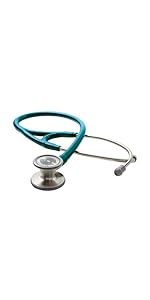 stethoscope adc adscope cardiology american diagnostic acoutstic adjustable frequency headset eartip