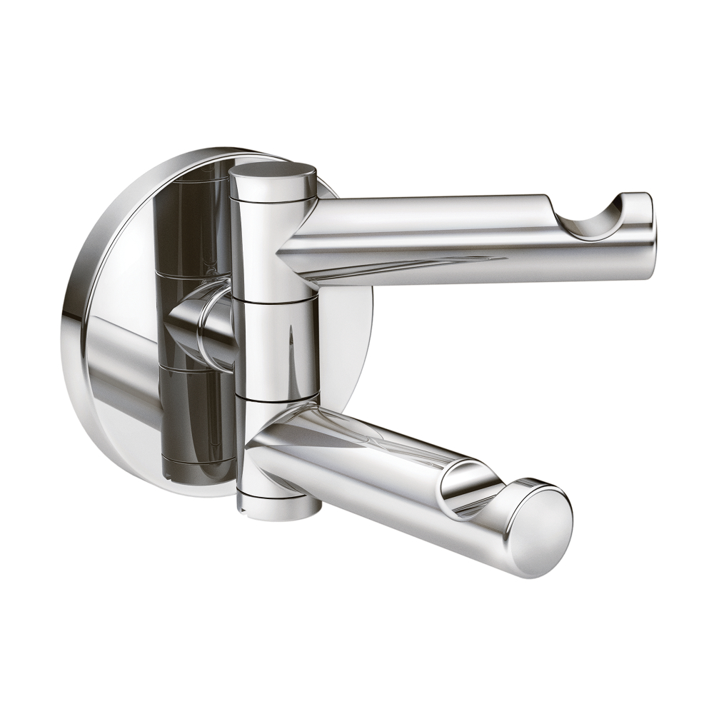 Moen YB0402CH Align Double Robe Hook, Chrome