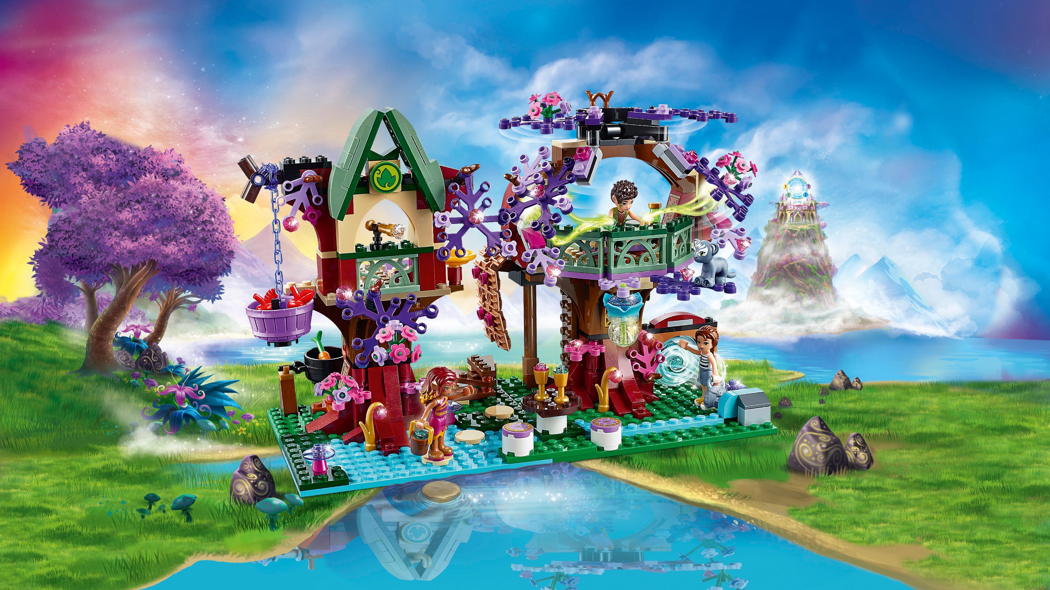 LEGO Elves 41075 The Elves’ Treetop Hideaway Amazon.co.uk Toys & Games