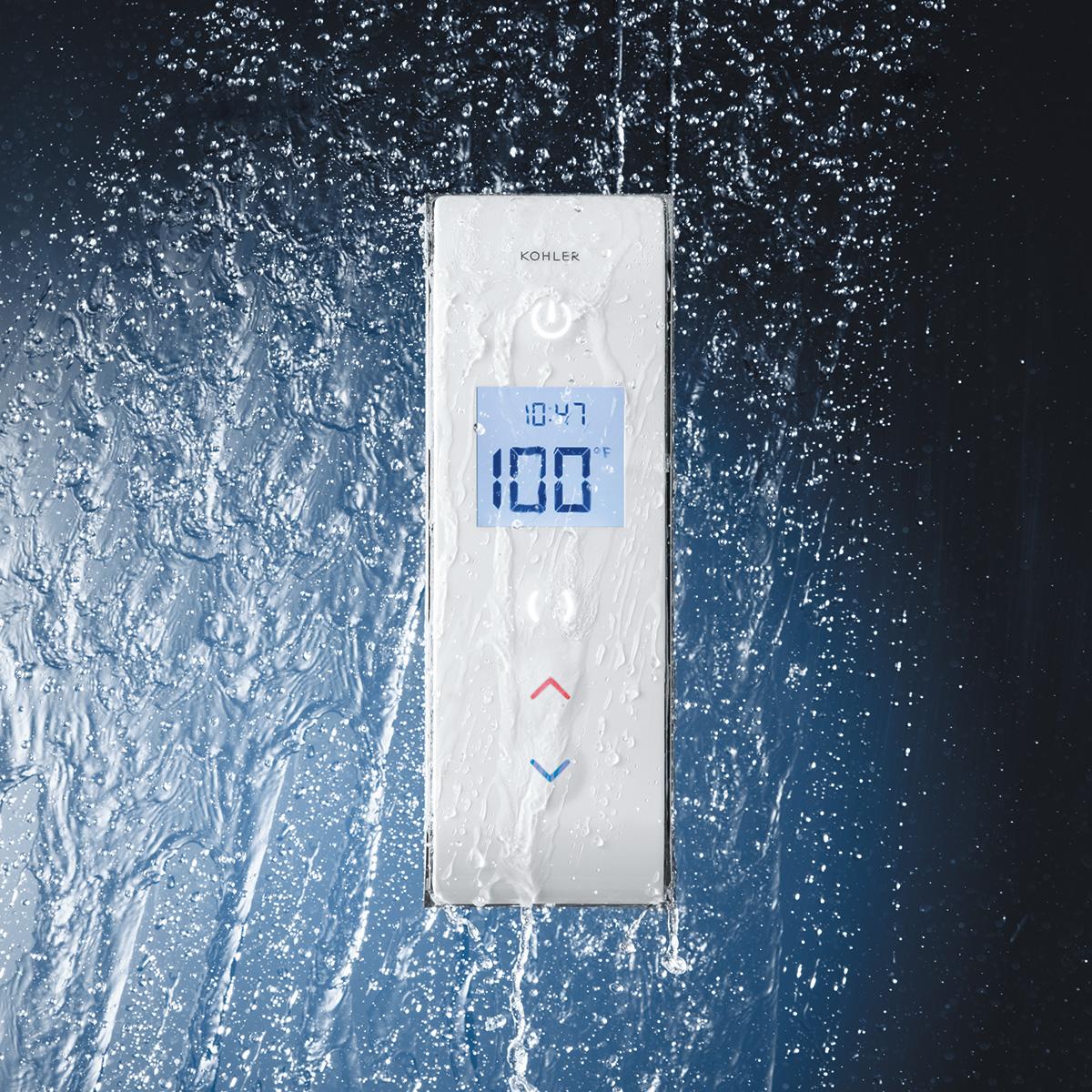 KOHLER K5271CP DTV Prompt Digital Shower Interface, Satin Chrome with