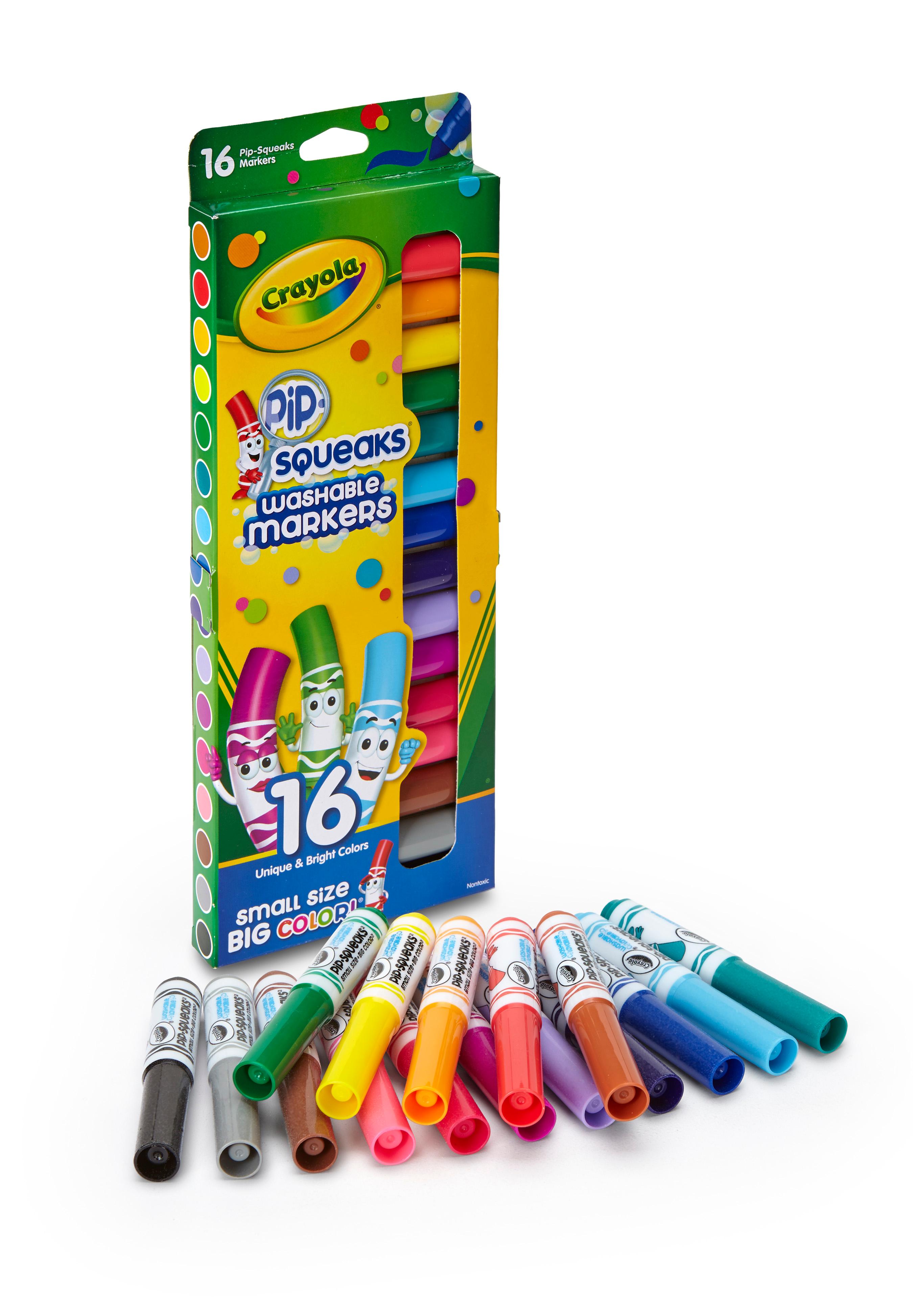 Crayola PipSqueaks Washable Markers 16 ea (Pack of 3)