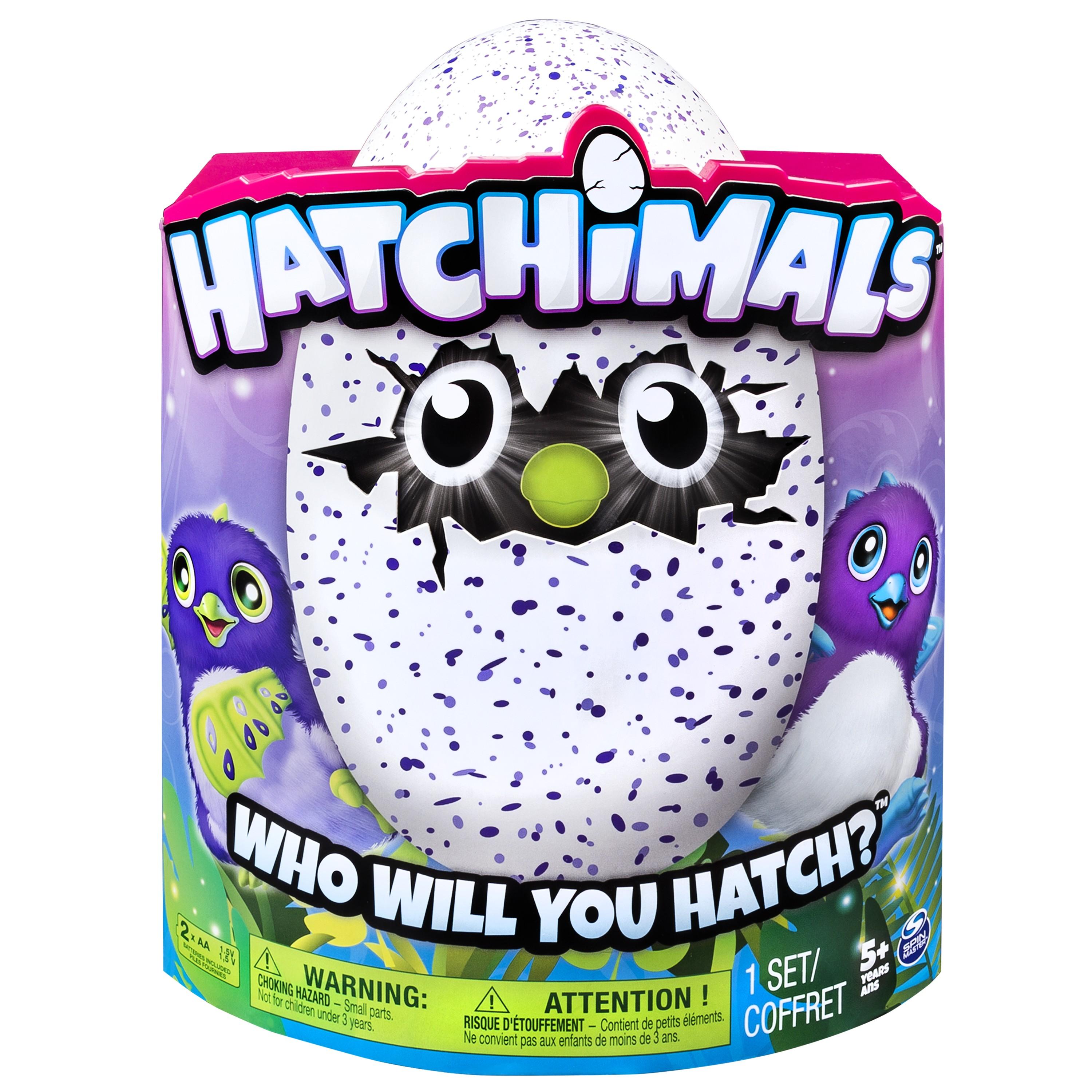 Hatchimals Hatching Egg Interactive Creature Draggle Blue