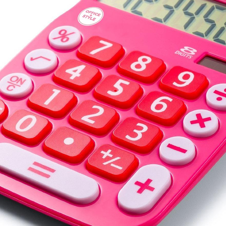 Office Style 8 Digit Dual Powered Desktop Calculator