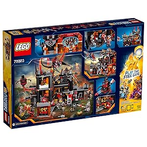 LEGO Nexo Knights 70323 Jestro's Volcano Lair Building Kit (1186