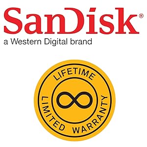 SanDisk lifetime limited warranty