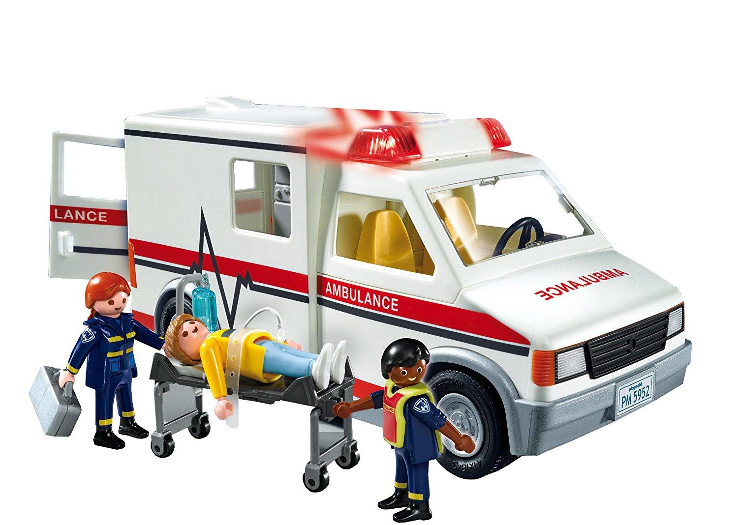 Playmobil Rescue Ambulance Playset, Playsets Amazon Canada