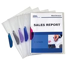 C-Line Slide 'N Grip Binding Bars For Report Covers, 11 X 1/2 Inches - View #6