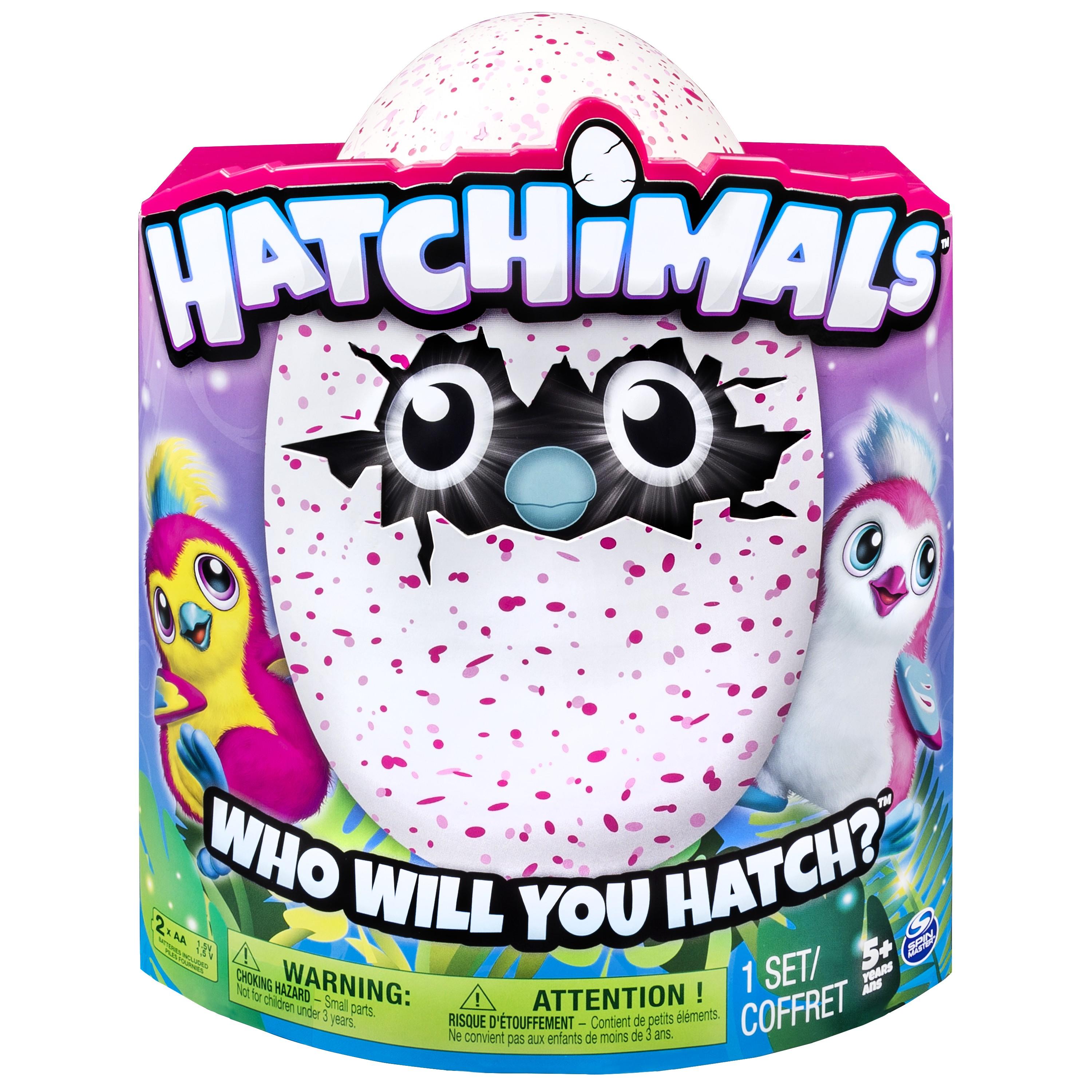 Hatchimals Hatching Egg Interactive Creature Penguala Pink Egg