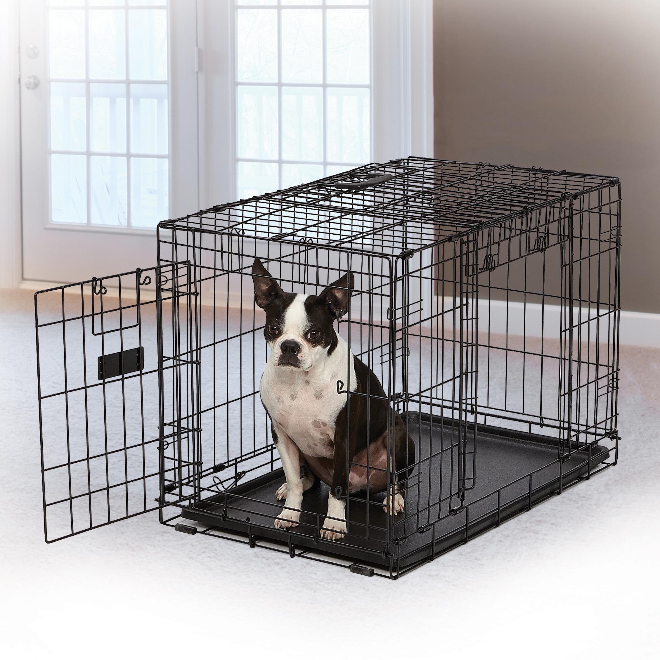 MidWest Homes for Pets Ovation Double Door Dog Crate, 36Inch Pet Supplies