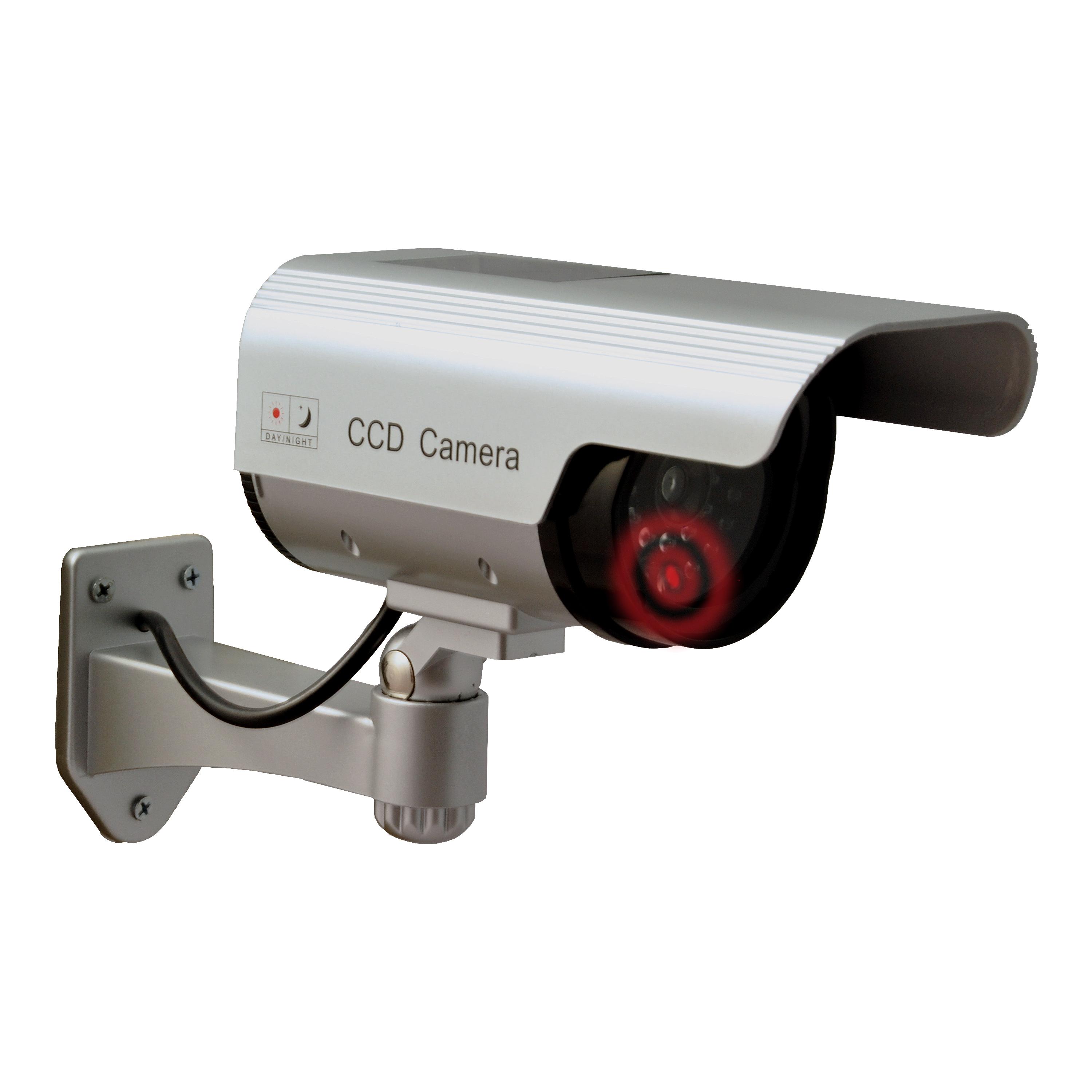 Sunforce 82340 Solar Fake Security Camera with Blinking