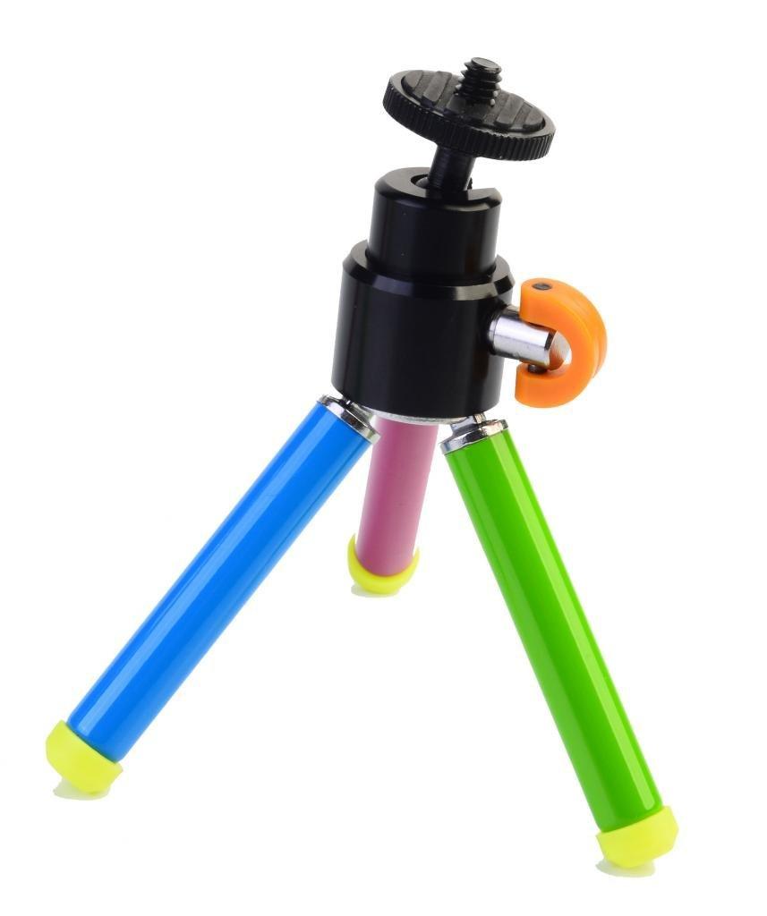 Polaroid 8" Color Heavy Duty Mini Tripod With Pan Head